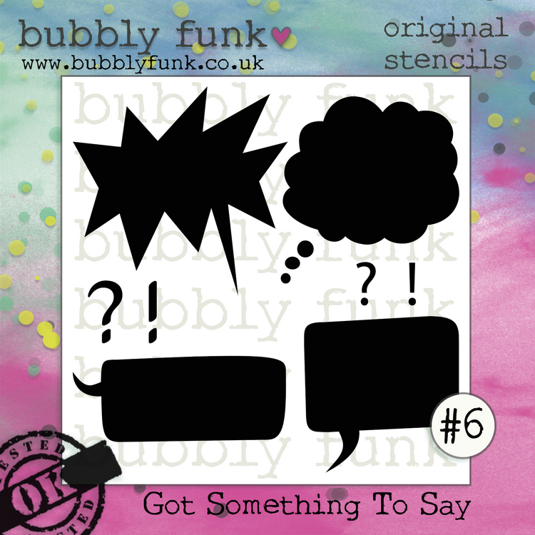 Bubbly Funk - Stencil - #06 Got Something to Say